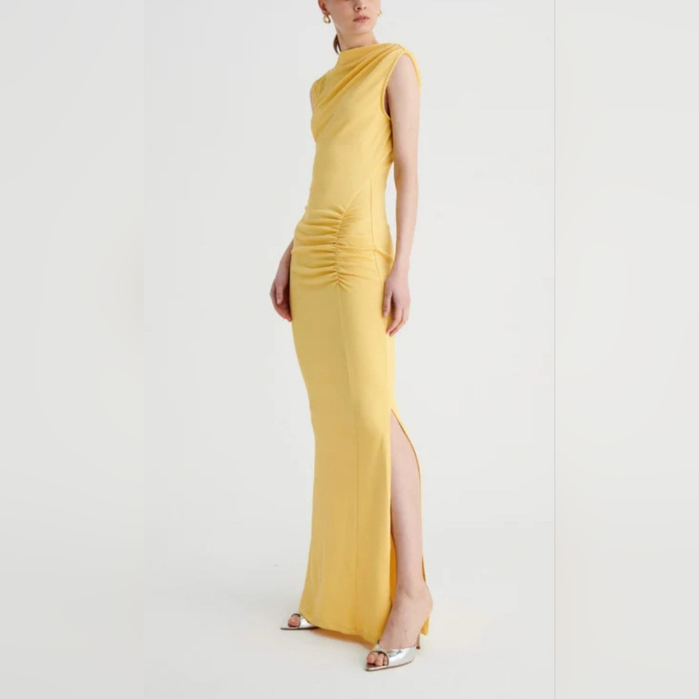 Suboo VEGA ROUCHED MIDI DRESS - Picture 3 of 10